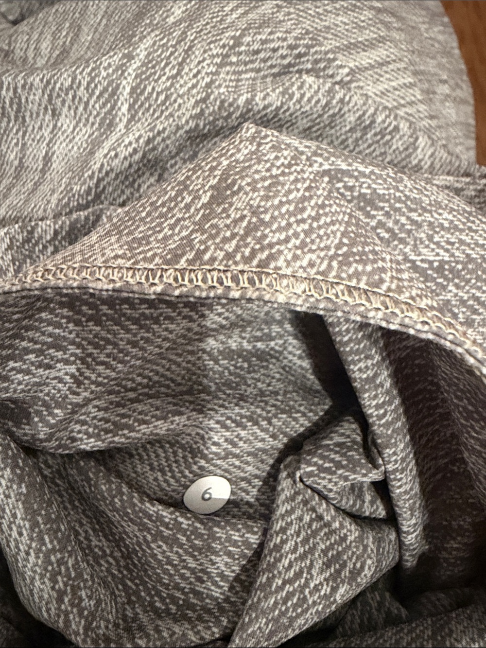 lululemon athletica Heathered Taupe Track Joggers